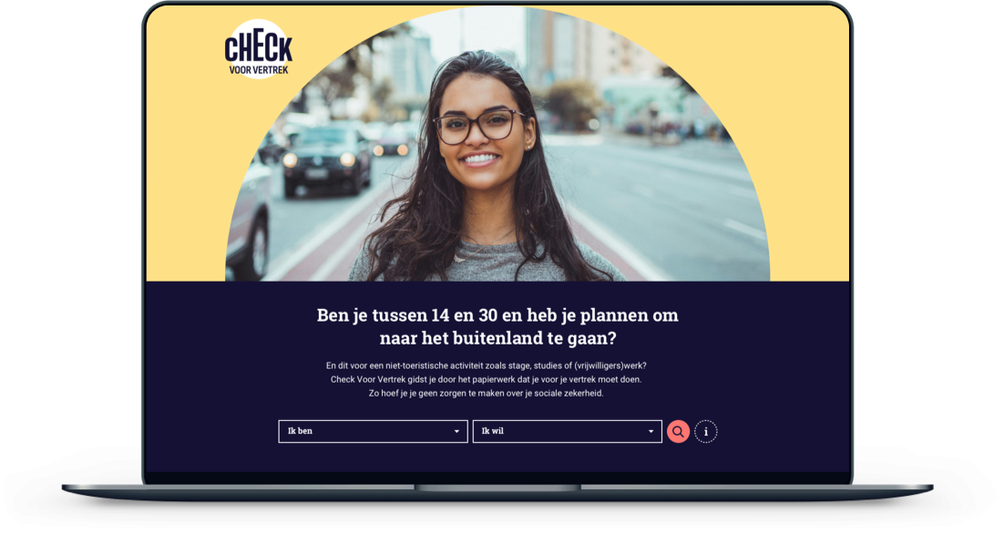 Check voor vertrek